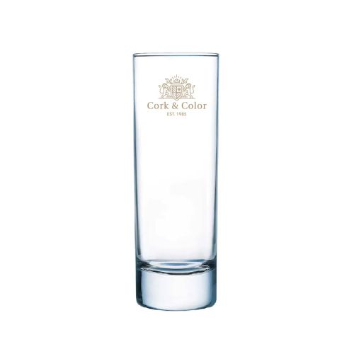Islande glas 22 cl. met CorkColor-logo in één kleur zichtbaar op de voorzijde. Islande glas 22 cl. met CorkColor-logo in één kleur zichtbaar op de voorzijde.