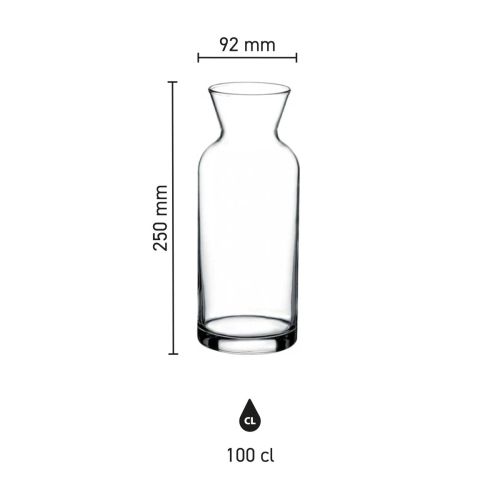 Karaf Village 1,00 Liter bedrukken