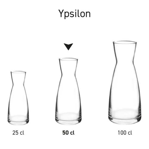 Karaf Ypsilon 0,50 liter bedrukken