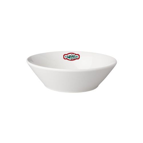 Kom Mammoet Neo Budgetline porselein 15,5 cm met meerkleurig PrintPub-logo op het vooraanzicht. Kom Mammoet Neo Budgetline porselein 15,5 cm met meerkleurig PrintPub-logo op het vooraanzicht.