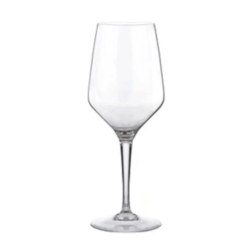 Vooraanzicht van een transparant Mencia wijnglas van 44 cl., geschikt voor rode wijn. Vooraanzicht van een transparant Mencia wijnglas van 44 cl., geschikt voor rode wijn.