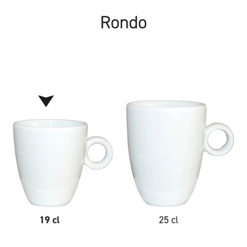 Serieafbeelding van meerdere Rondo mokken als serie gepresenteerd naast elkaar Serieafbeelding van meerdere Rondo mokken als serie gepresenteerd naast elkaar