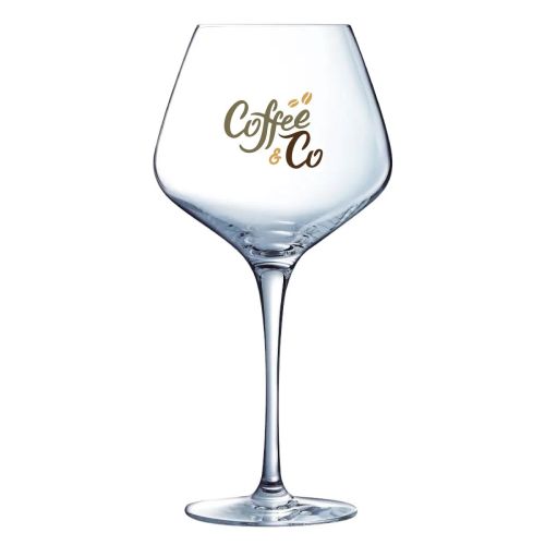 Sublym gin-tonicglas 60 cl met meerkleurig CoffeeCo-logo bedrukt op de voorzijde van het glas. Sublym gin-tonicglas 60 cl met meerkleurig CoffeeCo-logo bedrukt op de voorzijde van het glas.