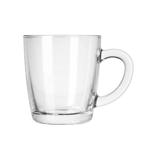 Vooraanzicht van het theeglas New Morning Laag 32 cl. gemaakt van helder transparant glas. Vooraanzicht van het theeglas New Morning Laag 32 cl. gemaakt van helder transparant glas.