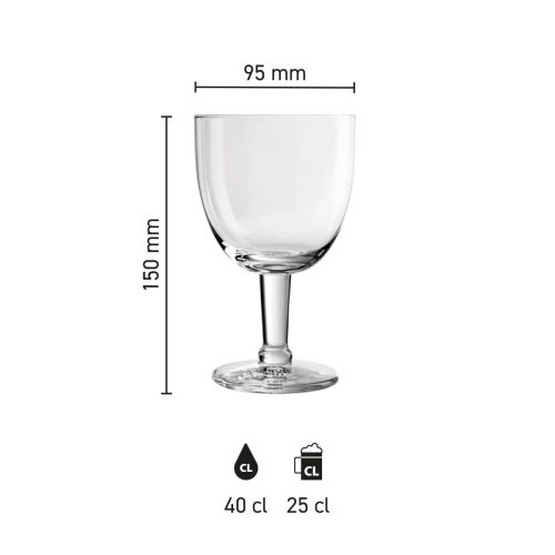 Trappist Glas 25 cl. tapmaat bedrukken