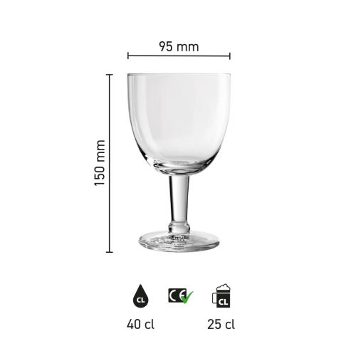 Trappist Glas 33 cl. tapmaat bedrukken