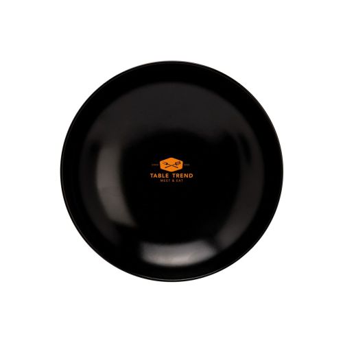Diep Venus bord 21 cm met enkelkleurig TableTrend-logo gecentreerd op het aardewerk oppervlak. Diep Venus bord 21 cm met enkelkleurig TableTrend-logo gecentreerd op het aardewerk oppervlak.