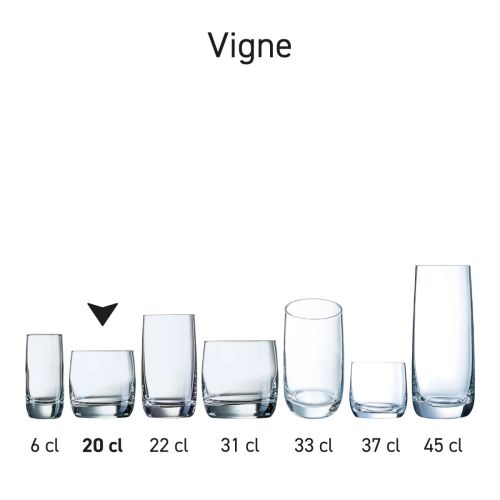 Vigne tumbler 20 cl. bedrukken