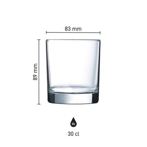 Whiskyglas 30 cl. bedrukken