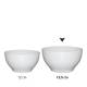 Bowl wit 13,5 cm bedrukken