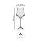 Melody proefwijnglas 23 cl. bedrukken