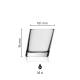 Pisa Glas 35 cl. bedrukken