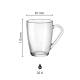 Theeglas Icon 32 cl. bedrukken