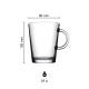 Theeglas Tribeca 29 cl. graveren