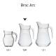 Waterkan Broc Arc 1,0 liter bedrukken