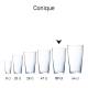 Glas Conique 57 cl. bedrukken