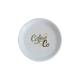 Theezakhouder rond wit 85 mm bedrukken