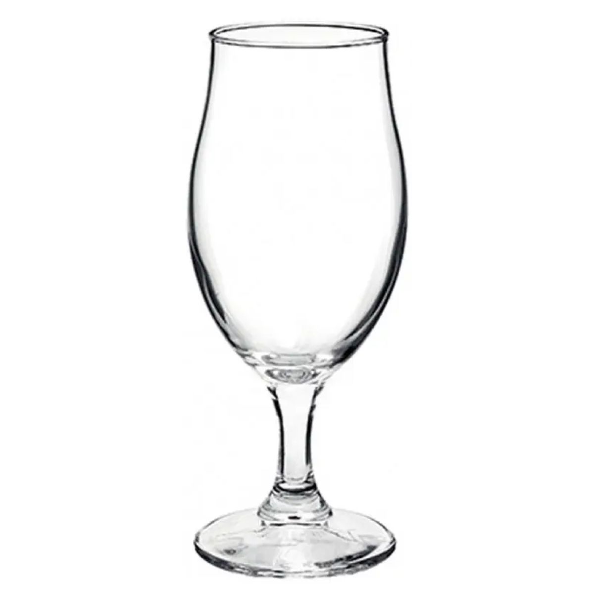 Helder bierglas Executive 53 cl. met elegant silhouet in vooraanzicht weergegeven. Helder bierglas Executive 53 cl. met elegant silhouet in vooraanzicht weergegeven.