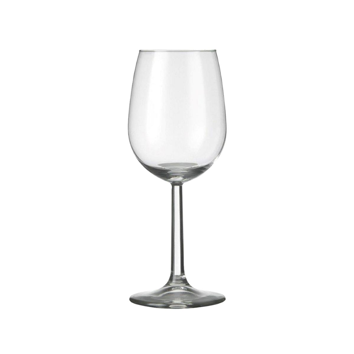 Helder glazen Bouquet wijnglas 23 cl., recht van voren weergegeven. Helder glazen Bouquet wijnglas 23 cl., recht van voren weergegeven.