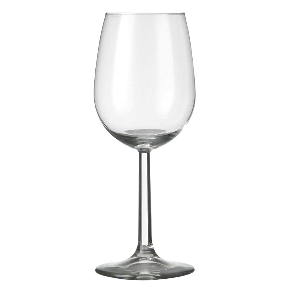 Helder glas Bouquet wijnglas van 45 cl. frontaal weergegeven met fijne steelvorm. Helder glas Bouquet wijnglas van 45 cl. frontaal weergegeven met fijne steelvorm.