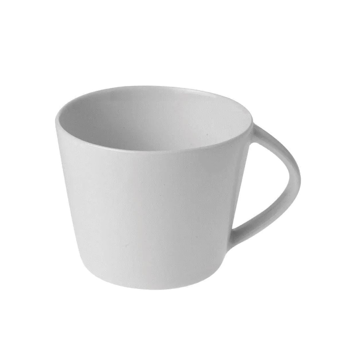 Eva Koffie Kop 20 cl. porselein in frontaal aanzicht, klassiek model met neutrale witte kleur. Eva Koffie Kop 20 cl. porselein in frontaal aanzicht, klassiek model met neutrale witte kleur.
