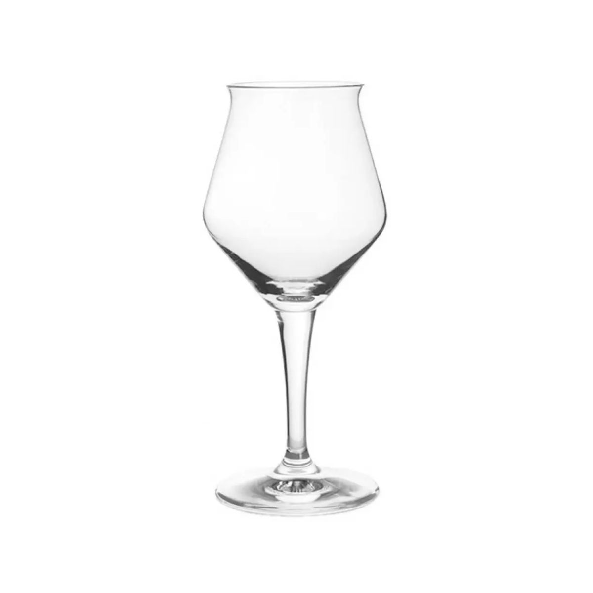Glazen Sommelier Kelch tapmaatglas van 30 cl in hoog model, helder weergegeven in vooraanzicht.