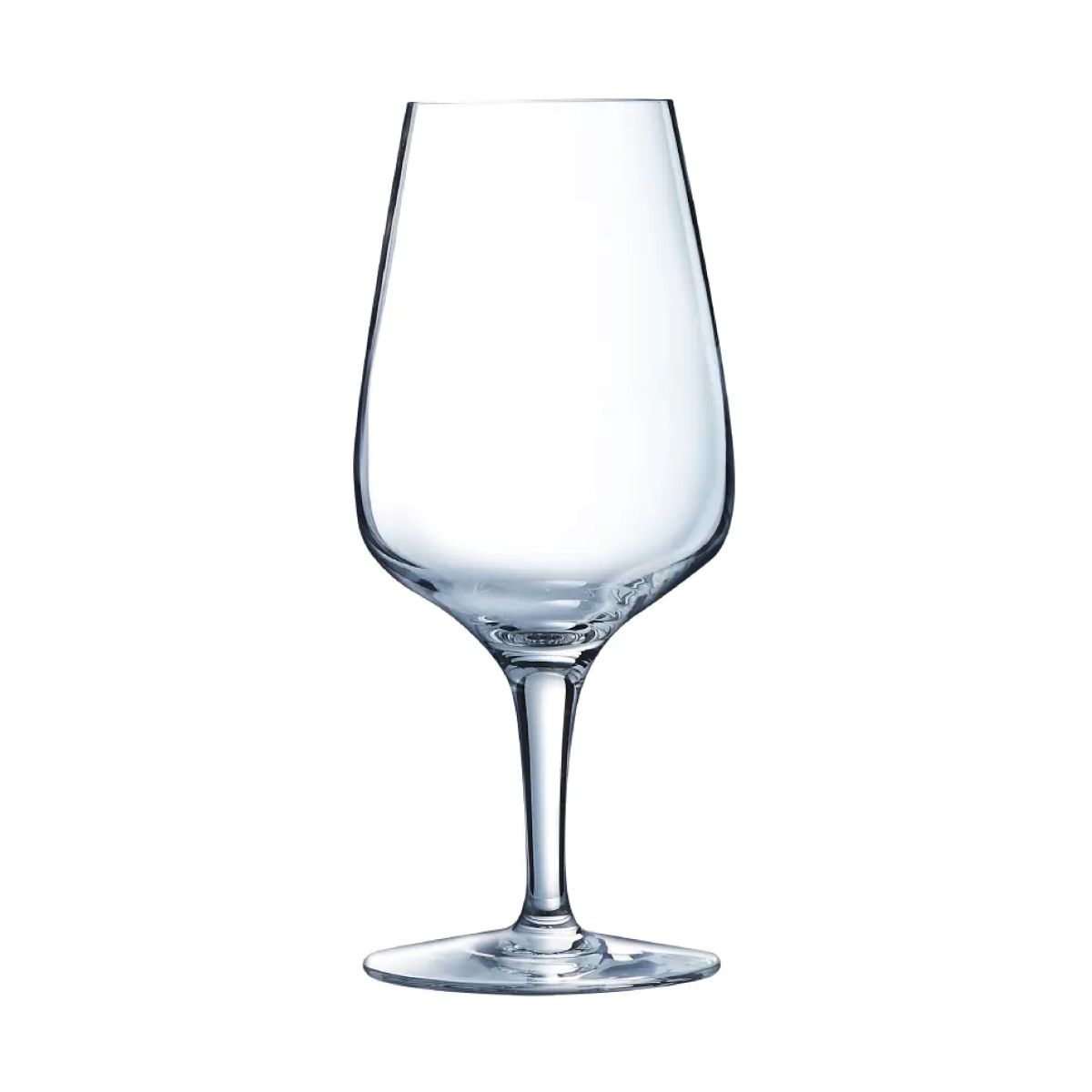 Vooraanzicht van het Sublym Multi Use 35 cl. in helder glas met cilindrische vorm. Vooraanzicht van het Sublym Multi Use 35 cl. in helder glas met cilindrische vorm.