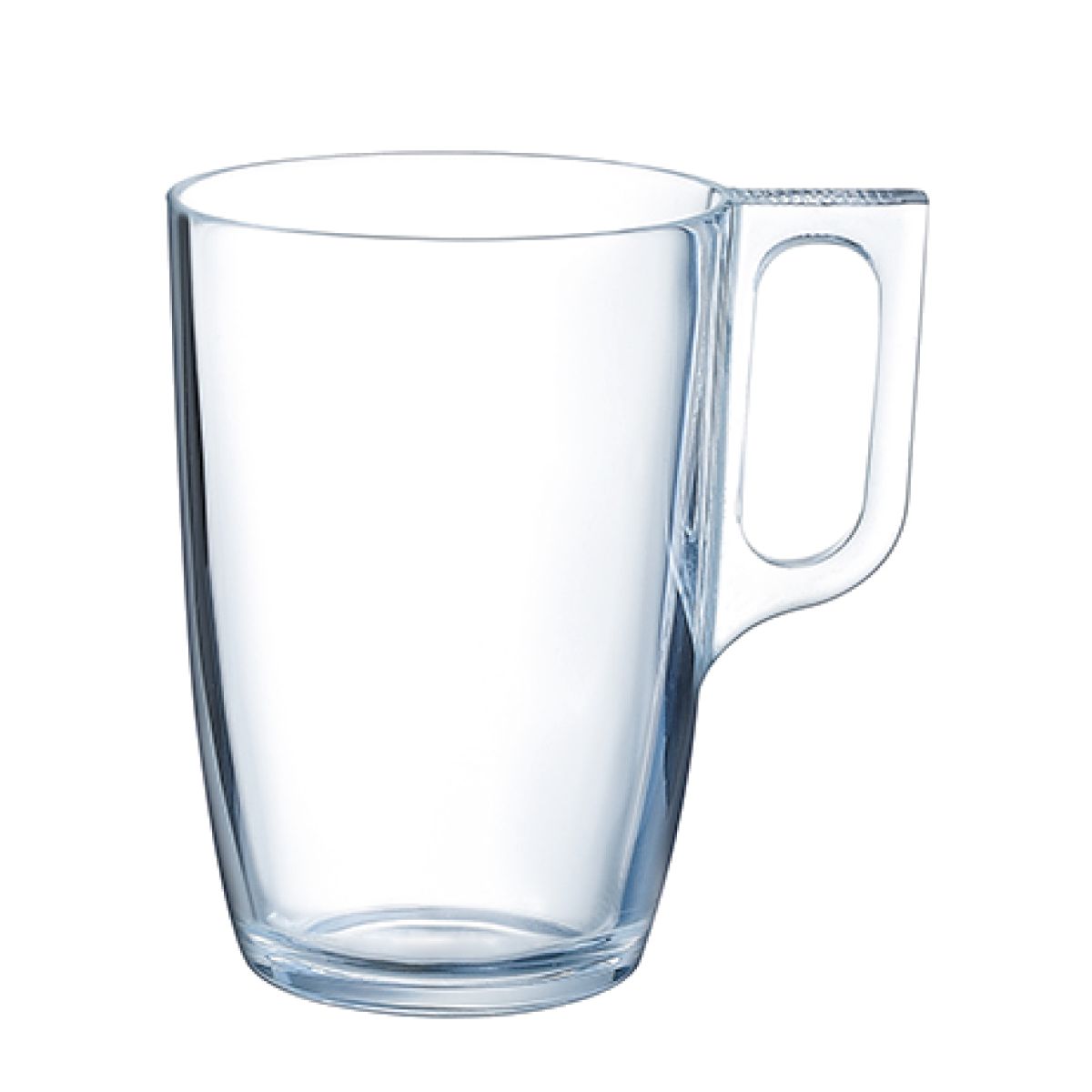 Transparant Voluto glas 40 cl. rechtopstaand afgebeeld in vooraanzicht. Transparant Voluto glas 40 cl. rechtopstaand afgebeeld in vooraanzicht.